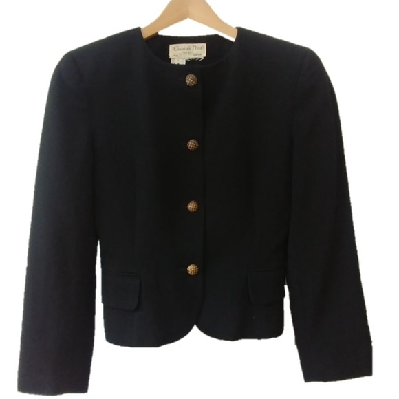 VINTAGE DIOR CLASSIC BLAZER SIZE 4US - Picture 3 of 8